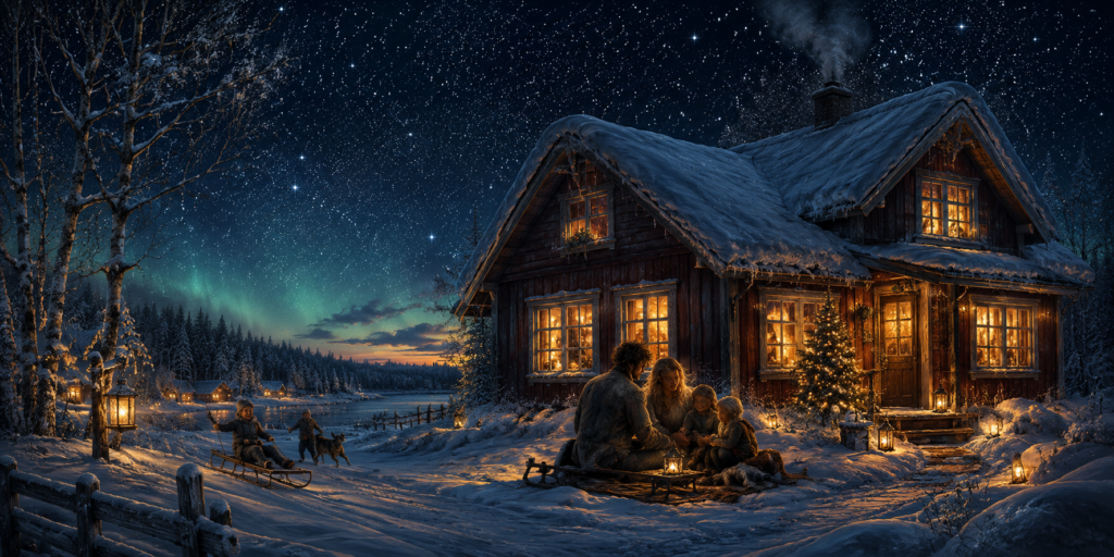 Artwork for Under Northern Stars (Jag önskar dig en fridfull jul)