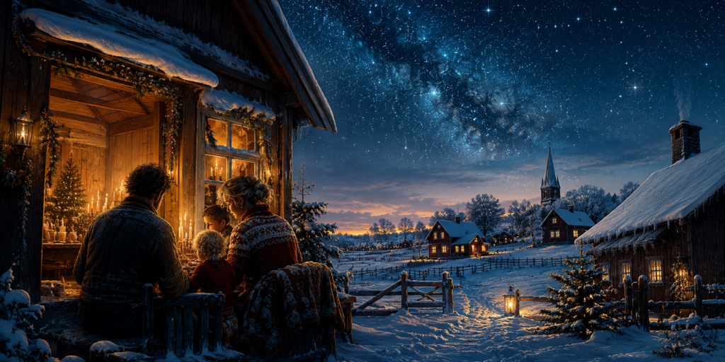 Artwork for Under norra stjänorna (Jag önskar dig en fridfull jul)
