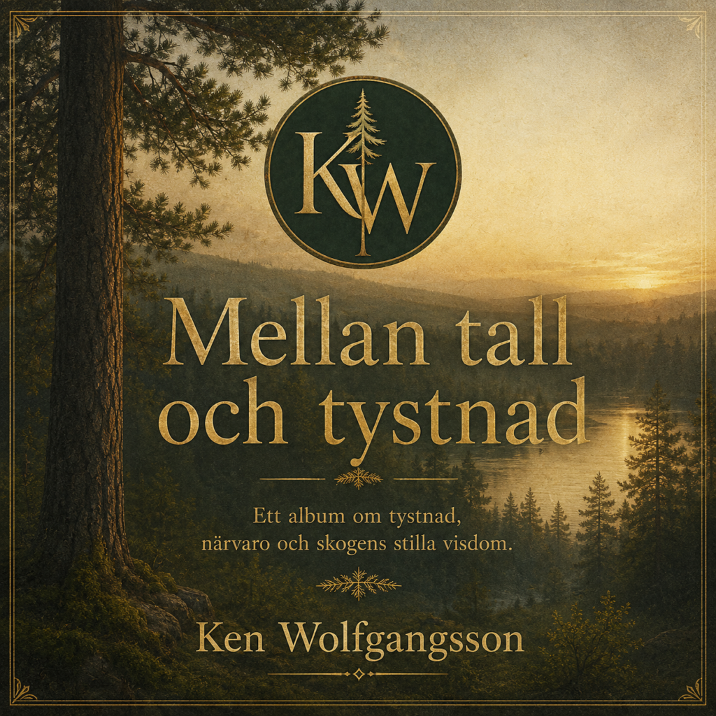 Album cover: Mellan tall och tystnad.